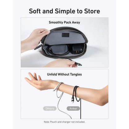 Anker USB-C to USB-C Cable 240W Upcycled-Braided Material 1.8 Meters