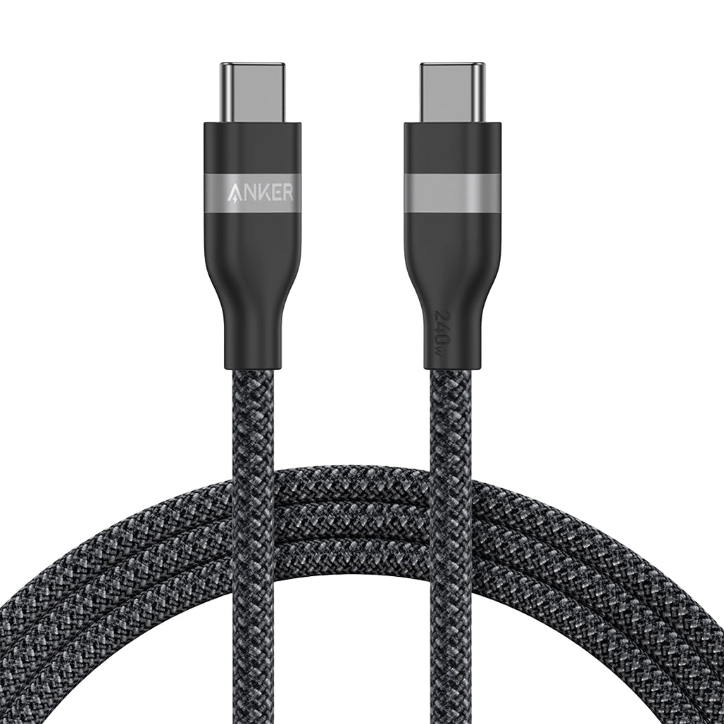 Anker USB-C to USB-C Cable (1m / 1.8m, 240W, Upcycled-Braided)
