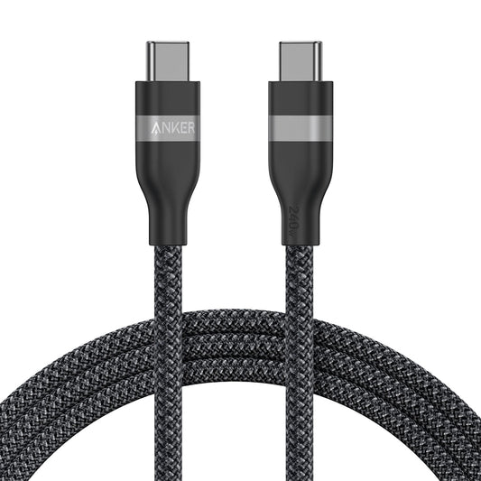 Anker USB-C to USB-C Cable (1m / 1.8m, 240W, Upcycled-Braided)