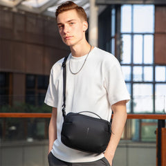Mark Ryden AquaLite – Waterproof PU Leather Sling Bag for Modern Daily Use