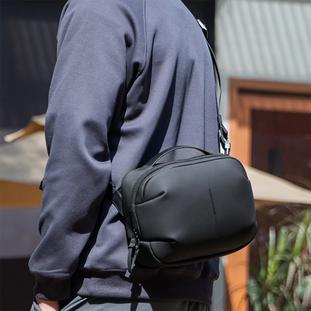 Mark Ryden AquaLite – Waterproof PU Leather Sling Bag for Modern Daily Use