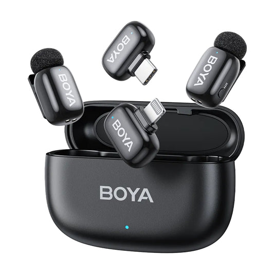 BOYA mini – Ultra-Compact Dual Wireless Microphone System