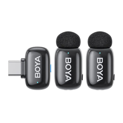BOYA mini – Ultra-Compact Dual Wireless Microphone System