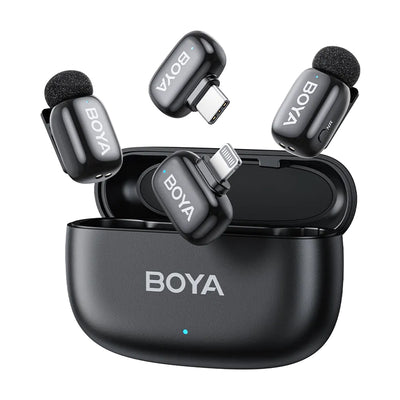 BOYA mini – Ultra-Compact Dual Wireless Microphone System