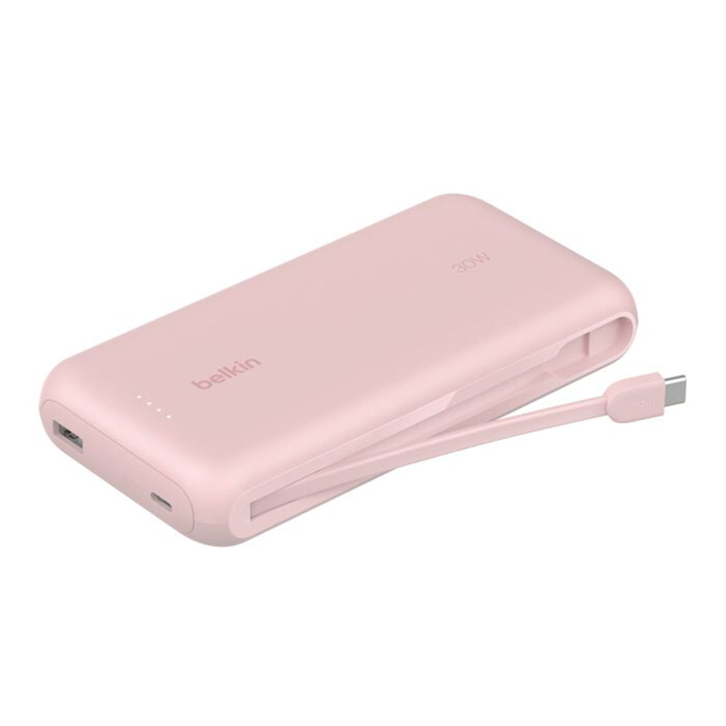 Belkin BoostCharge Power Bank 20K with Integrated Cable