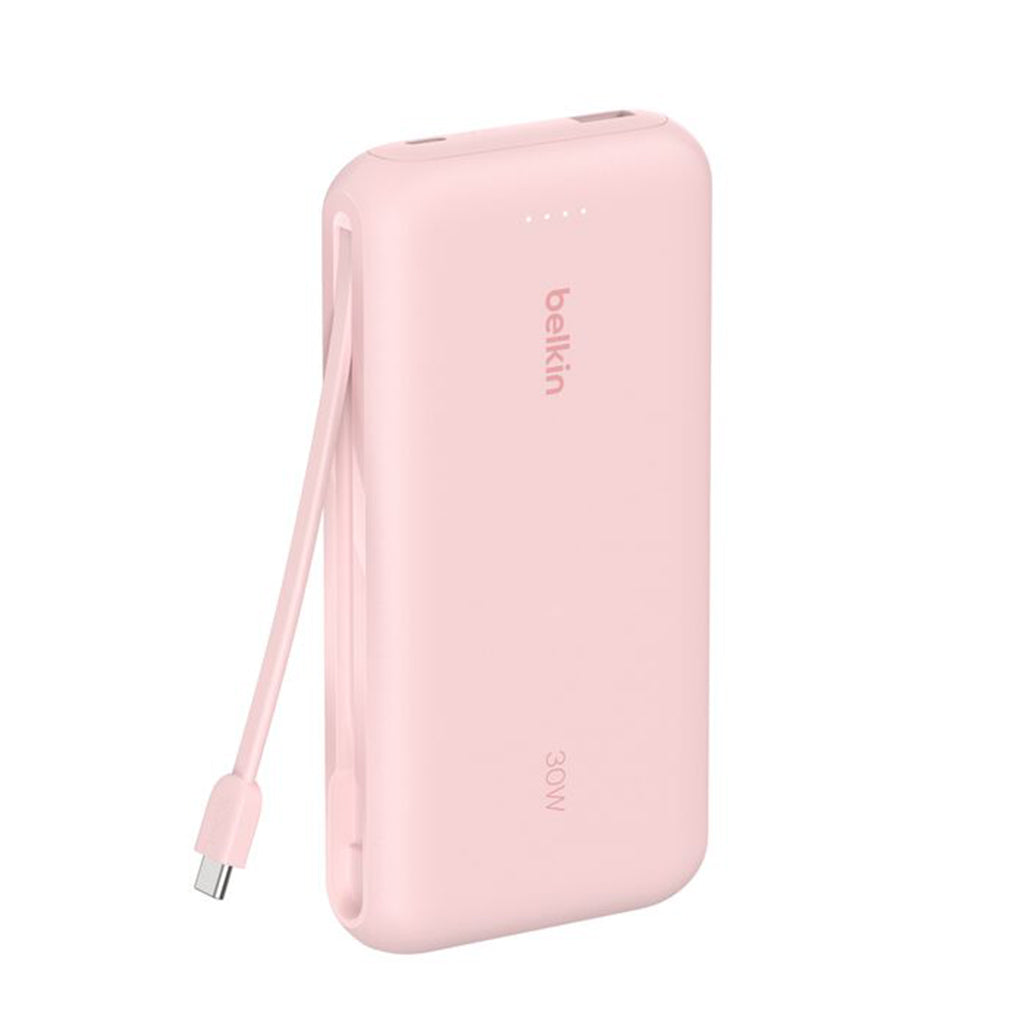 Belkin BoostCharge Power Bank 20K with Integrated Cable