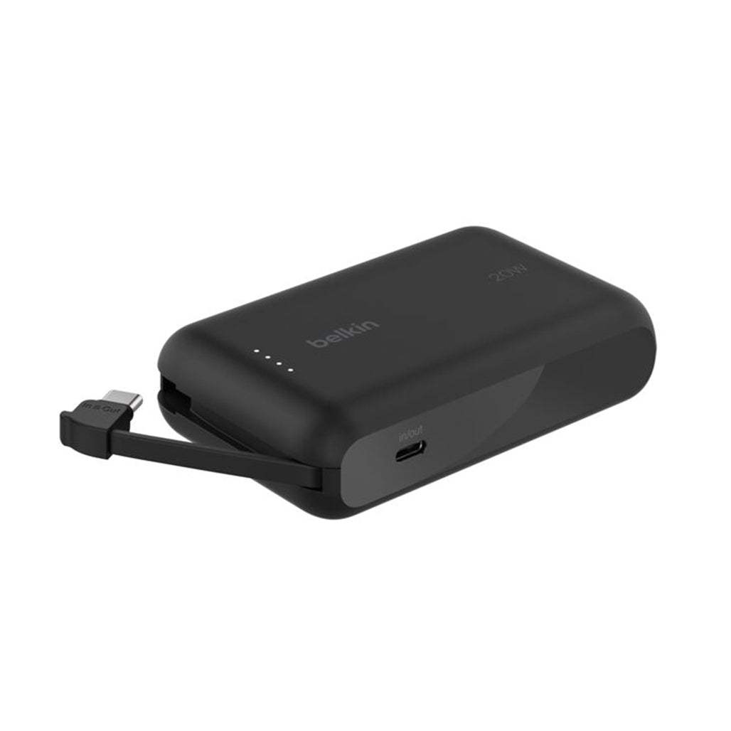 Belkin Boostcharge 20W Power Bank 10,000 mAh with Integrated Type-C Cable