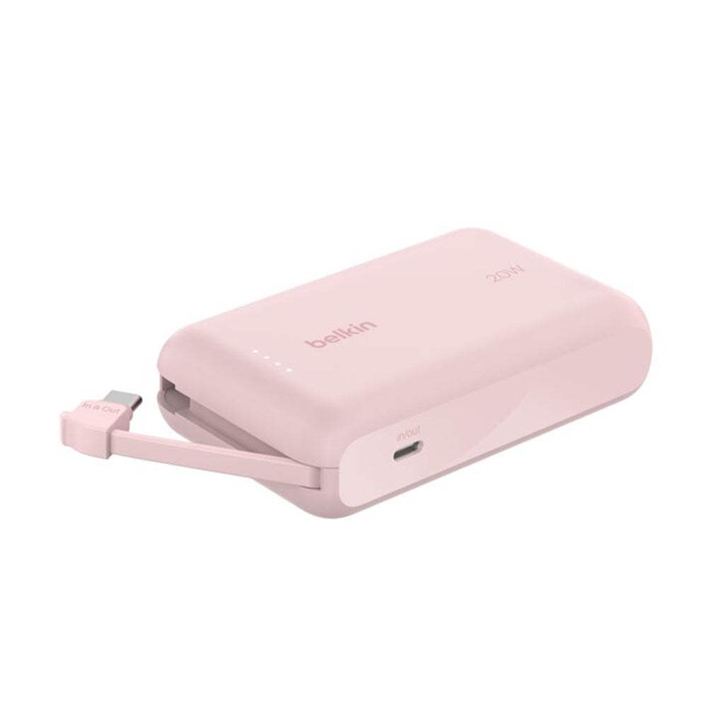Belkin Boostcharge 20W Power Bank 10,000 mAh with Integrated Type-C Cable