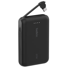 Belkin Boostcharge 20W Power Bank 10,000 mAh with Integrated Type-C Cable
