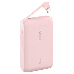 Belkin Boostcharge 20W Power Bank 10,000 mAh with Integrated Type-C Cable