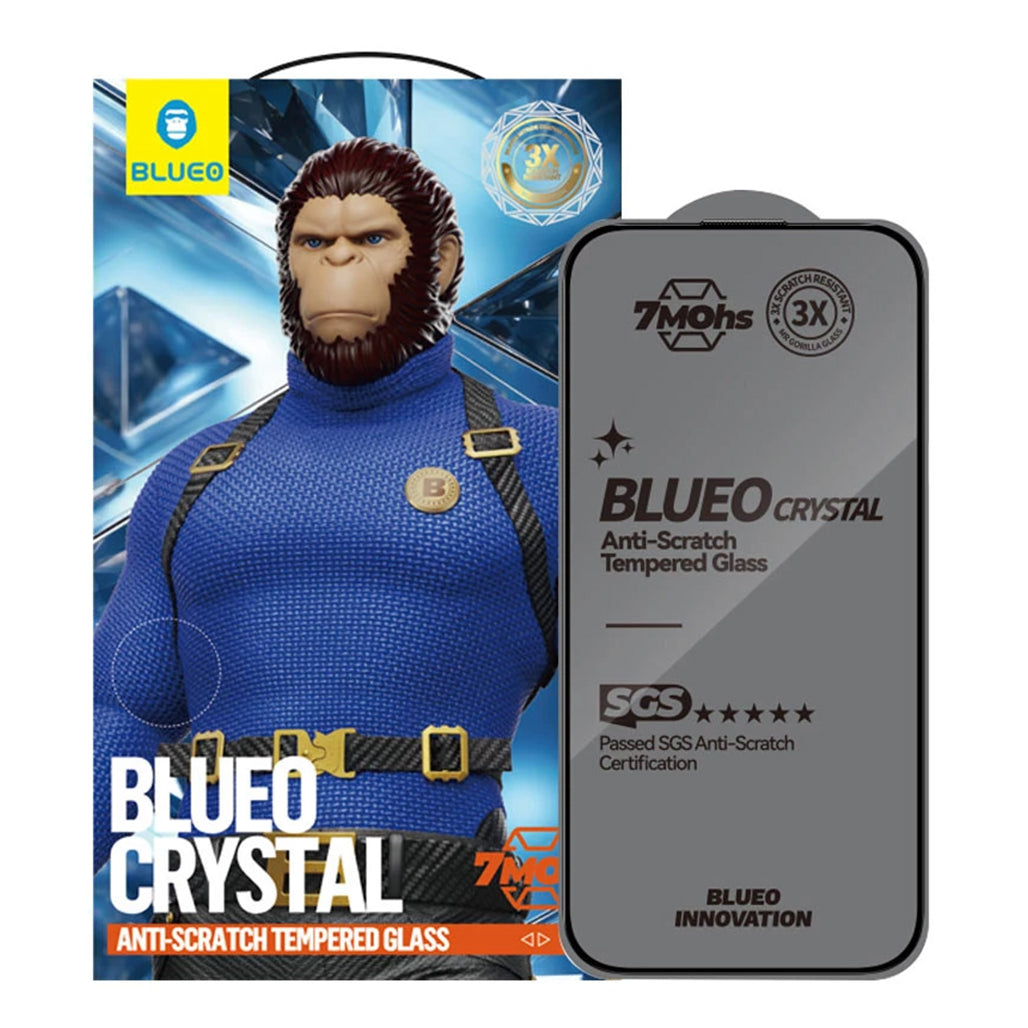 Blueo Crystal Anti-Scratch Screen Protector for Apple iPhone 15 Pro Max / iPhone 16 Pro