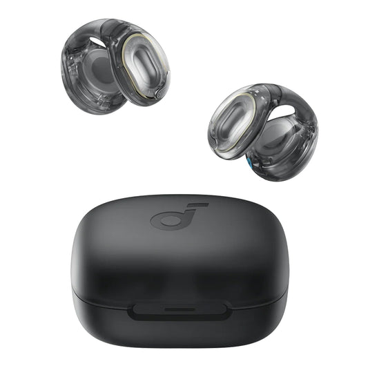 Anker Soundcore C40i - Clarity Black - Flexible and Comfortable Clip-On Earbuds