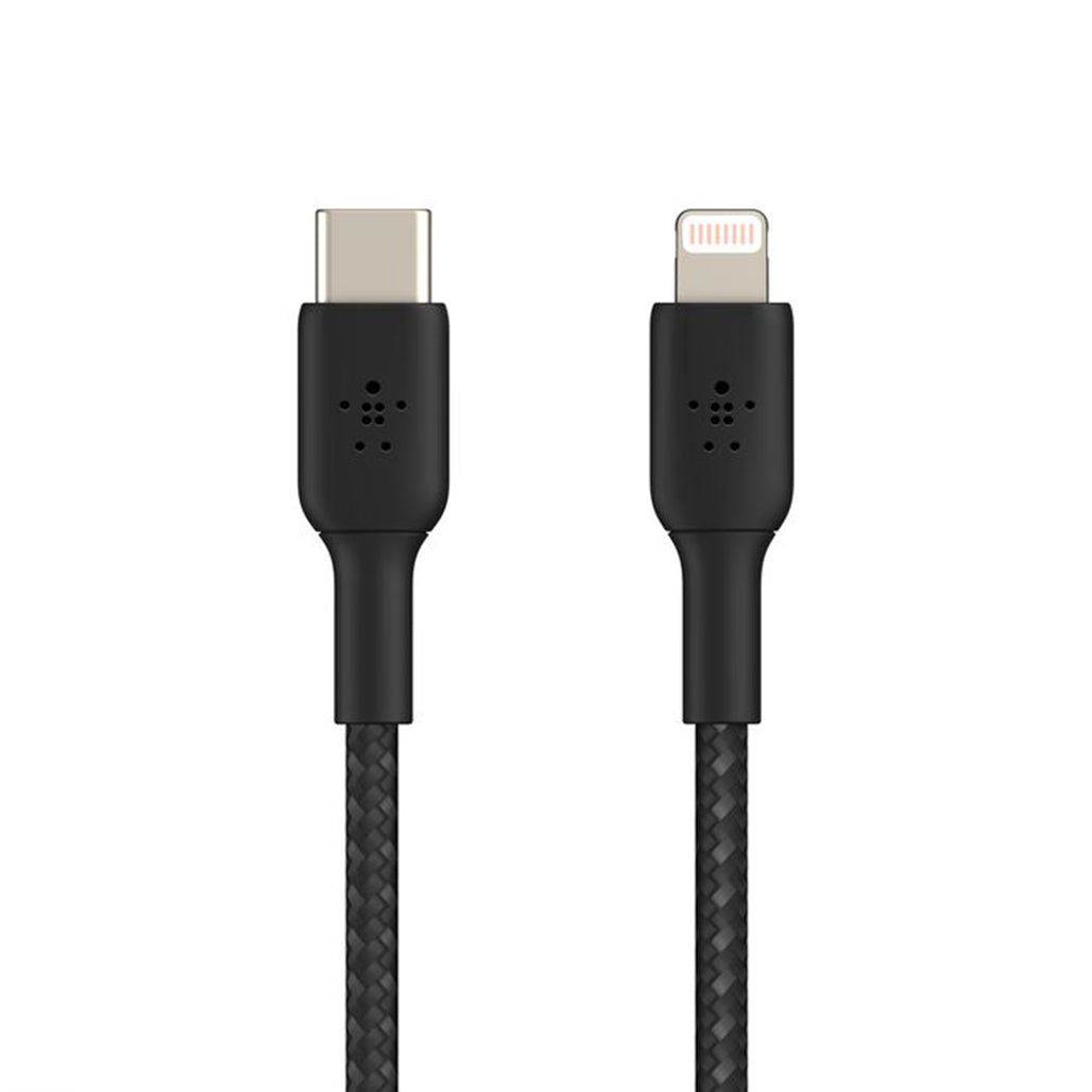 Belkin BoostCharge Braided USB-C to Lightning Cable - 2m / 6.6ft