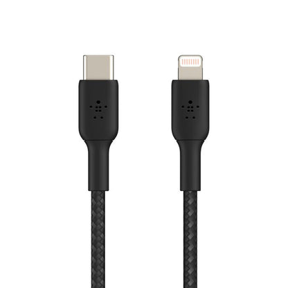 Belkin BoostCharge Braided USB-C to Lightning Cable - 2m / 6.6ft