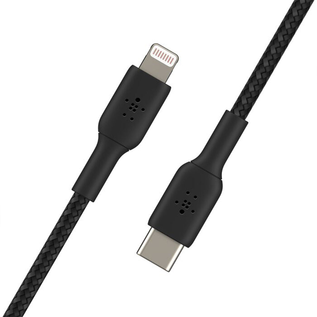 Belkin BoostCharge Braided USB-C to Lightning Cable - 2m / 6.6ft