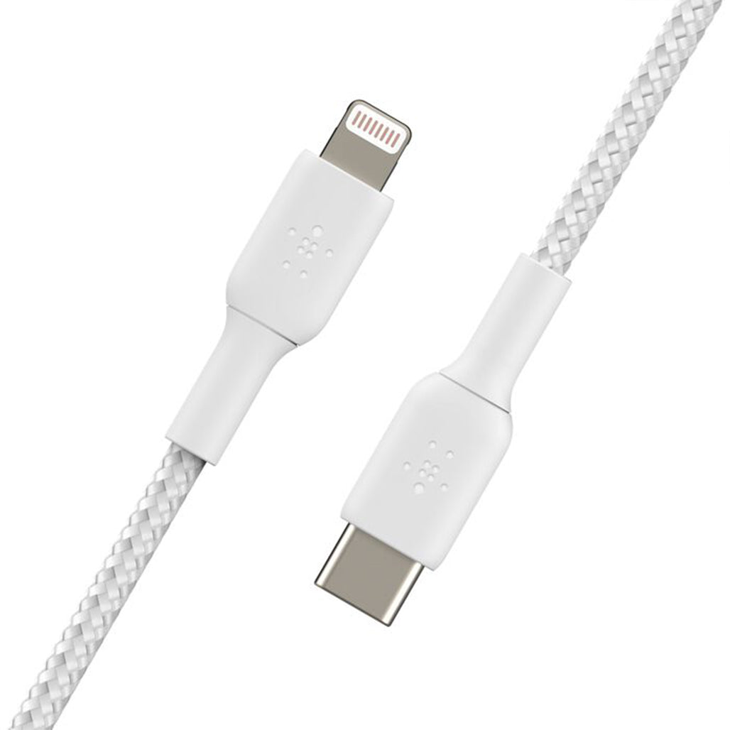 Belkin BoostCharge Braided USB-C to Lightning Cable - 2m / 6.6ft
