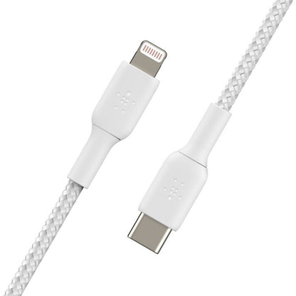Belkin BoostCharge Braided USB-C to Lightning Cable - 2m / 6.6ft