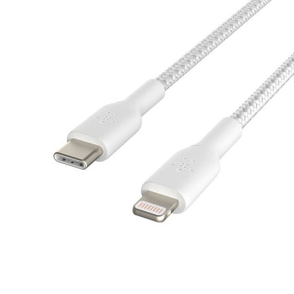 Belkin BoostCharge Braided USB-C to Lightning Cable - 2m / 6.6ft