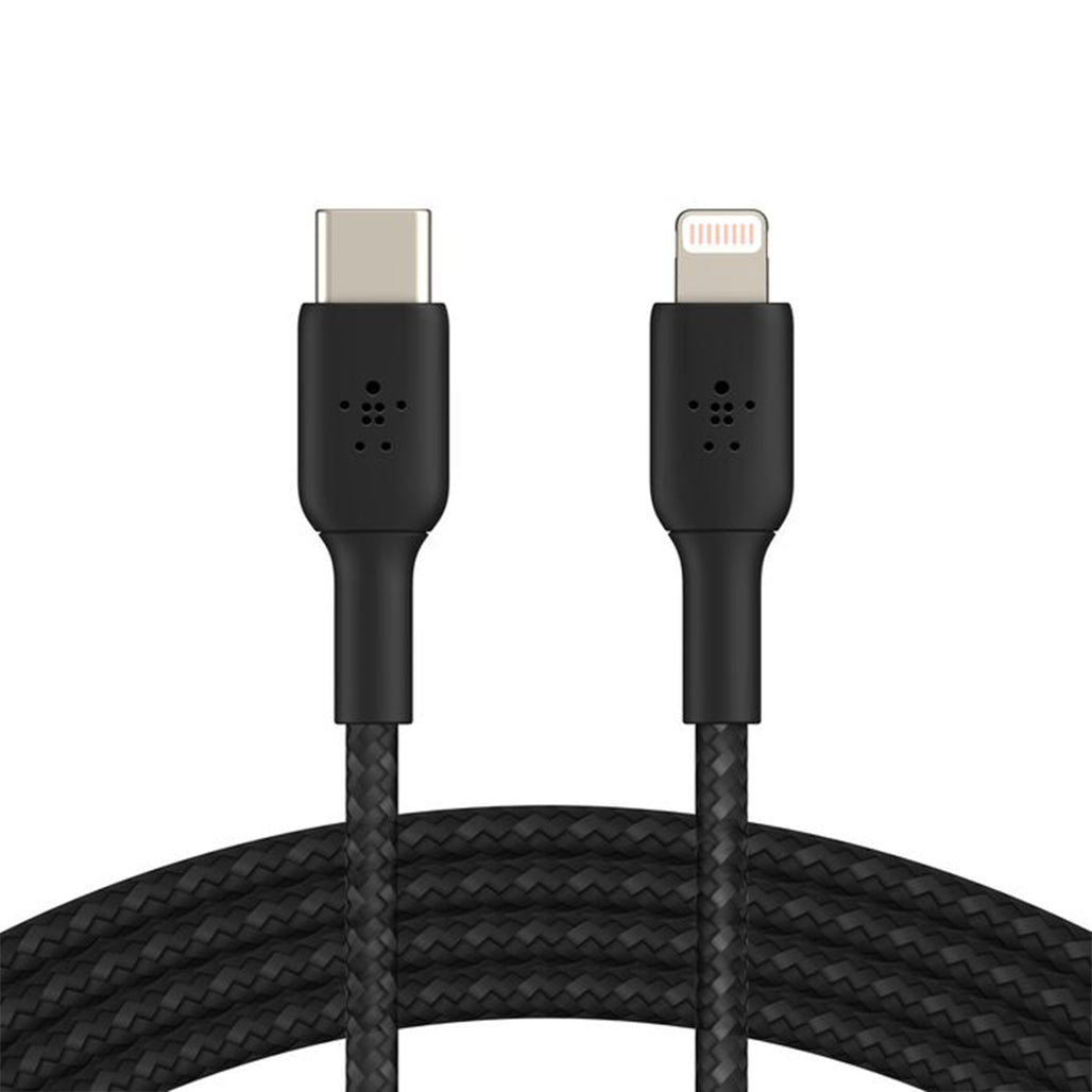 Belkin BoostCharge Braided USB-C to Lightning Cable - 2m / 6.6ft