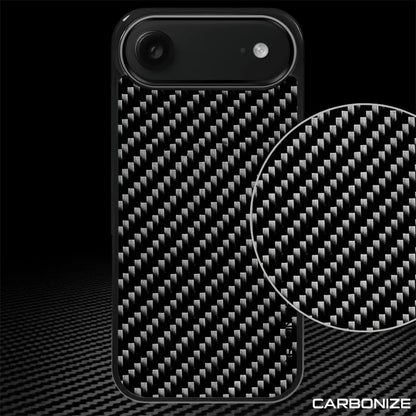 Carbonize 3K Twill Carbon Fiber Case - For iPhone 17 Pro Max / 17 Pro / iPhone Air / 16 Pro Max / 16 Pro / 16 / 15 Pro Max / 15 Pro / 15 / 14 Pro Max / 14 Pro / 14 / 13 Pro Max / 13 Pro / 13 / 12 Pro