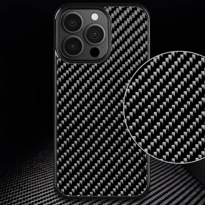 Carbonize 3K Twill Carbon Fiber Case - For iPhone 17 Pro Max / 17 Pro / iPhone Air / 16 Pro Max / 16 Pro / 16 / 15 Pro Max / 15 Pro / 15 / 14 Pro Max / 14 Pro / 14 / 13 Pro Max / 13 Pro / 13 / 12 Pro