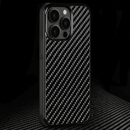 Carbonize 3K Twill Carbon Fiber Case - For iPhone 17 Pro Max / 17 Pro / iPhone Air / 16 Pro Max / 16 Pro / 16 / 15 Pro Max / 15 Pro / 15 / 14 Pro Max / 14 Pro / 14 / 13 Pro Max / 13 Pro / 13 / 12 Pro