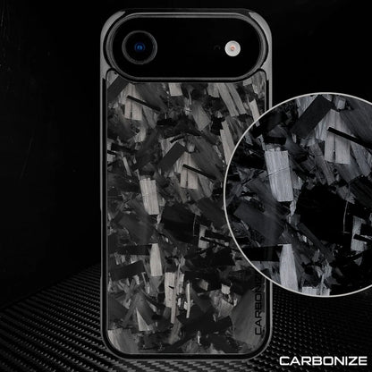 Carbonize Big Flake Forged Carbon Fiber Cover Series – For iPhone 17 Pro Max / 17 Pro / iPhone Air / 16 Pro Max / 16 Pro / 16 / 15 Pro Max