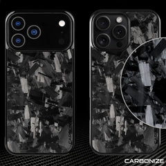 Carbonize Big Flake Forged Carbon Fiber Cover Series – Premium iPhone Case