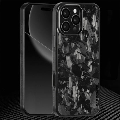Carbonize Big Flake Forged Carbon Fiber Cover Series – For iPhone 17 Pro Max / 17 Pro / iPhone Air / 16 Pro Max / 16 Pro / 16 / 15 Pro Max
