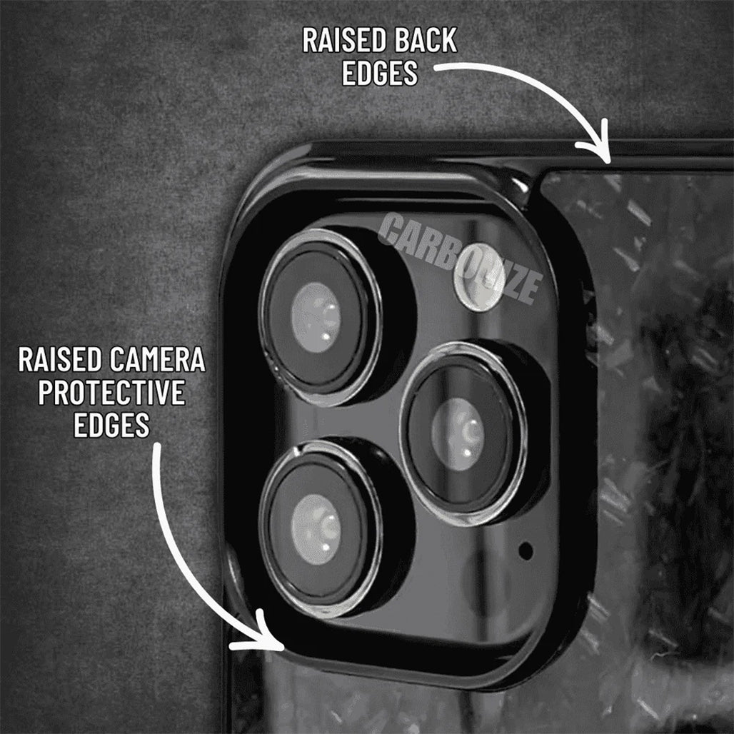 Carbonize Big Flake Forged Carbon Fiber Cover Series – For iPhone 17 Pro Max / 17 Pro / iPhone Air / 16 Pro Max / 16 Pro / 16 / 15 Pro Max