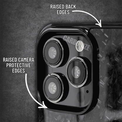 Carbonize Big Flake Forged Carbon Fiber Cover Series – For iPhone 17 Pro Max / 17 Pro / iPhone Air / 16 Pro Max / 16 Pro / 16 / 15 Pro Max