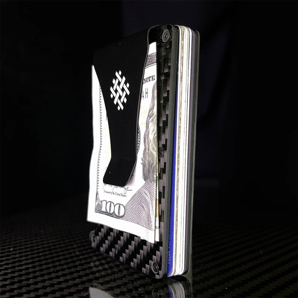 Carbonize 3K Twill Carbon Fiber Wallet – Slim, RFID-Protected, With Card & Bill Capacity