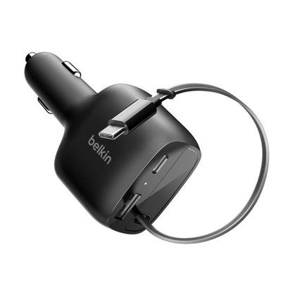 Belkin BoostCharge Retractable Car Charger 75W