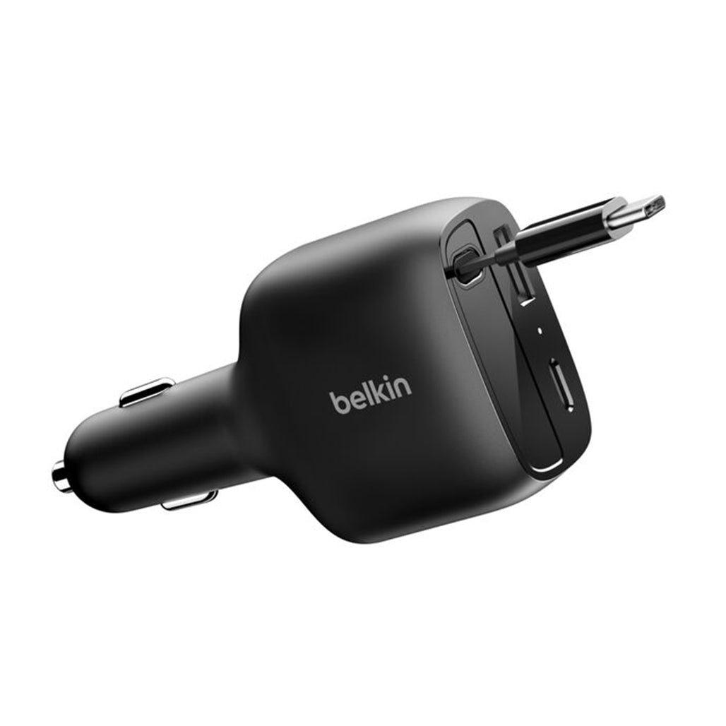 Belkin BoostCharge Retractable Car Charger 75W