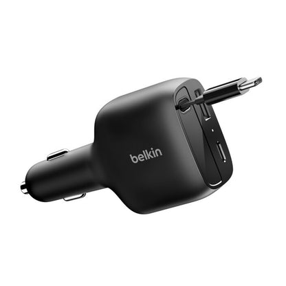 Belkin BoostCharge Retractable Car Charger 75W