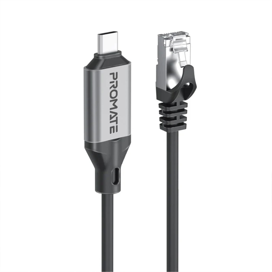 Promate CLink-RJ45 - High-Speed USB-C to Gigabit Ethernet Cable