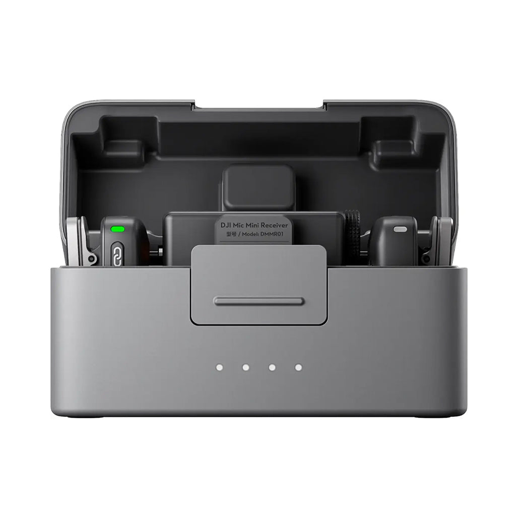 DJI Mic Mini (2 TX + 1 RX + Charging Case) – Compact Wireless Microphone System