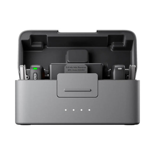 DJI Mic Mini (2 TX + 1 RX + Charging Case) – Compact Wireless Microphone System