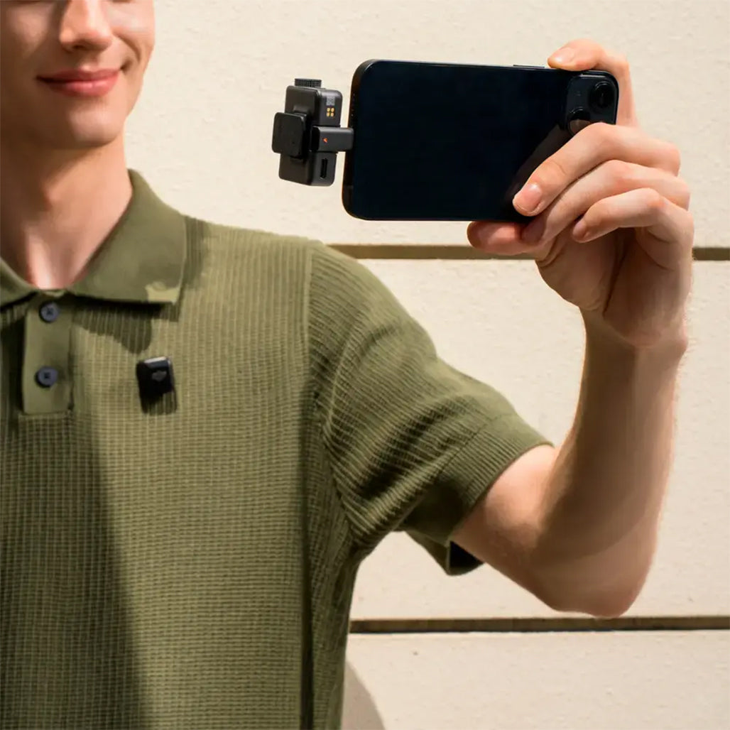 DJI Mic Mini (2 TX + 1 RX + Charging Case) – Compact Wireless Microphone System