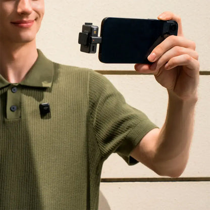 DJI Mic Mini (2 TX + 1 RX + Charging Case) – Compact Wireless Microphone System