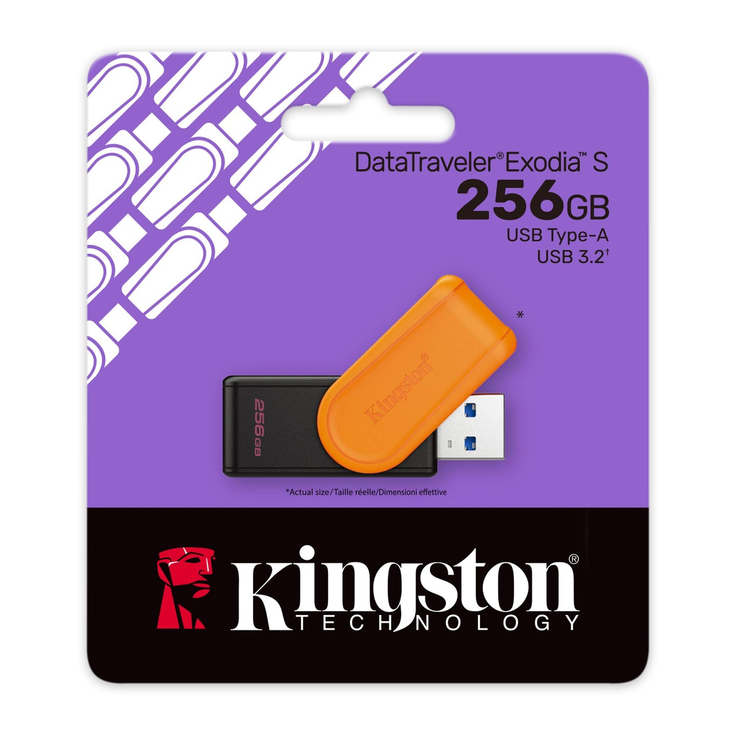 Kingston DataTraveler Exodia S USB 3.2 Gen 1 Flash Drive - DTXS