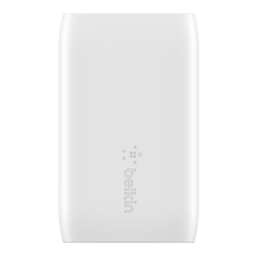 Belkin BoostCharge Dual Wall Charger with PPS 37W (White) - WCB007dqWH