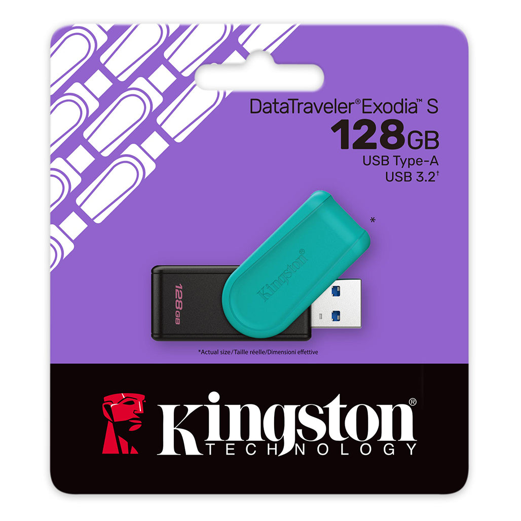 Kingston DataTraveler Exodia S USB 3.2 Gen 1 Flash Drive - DTXS