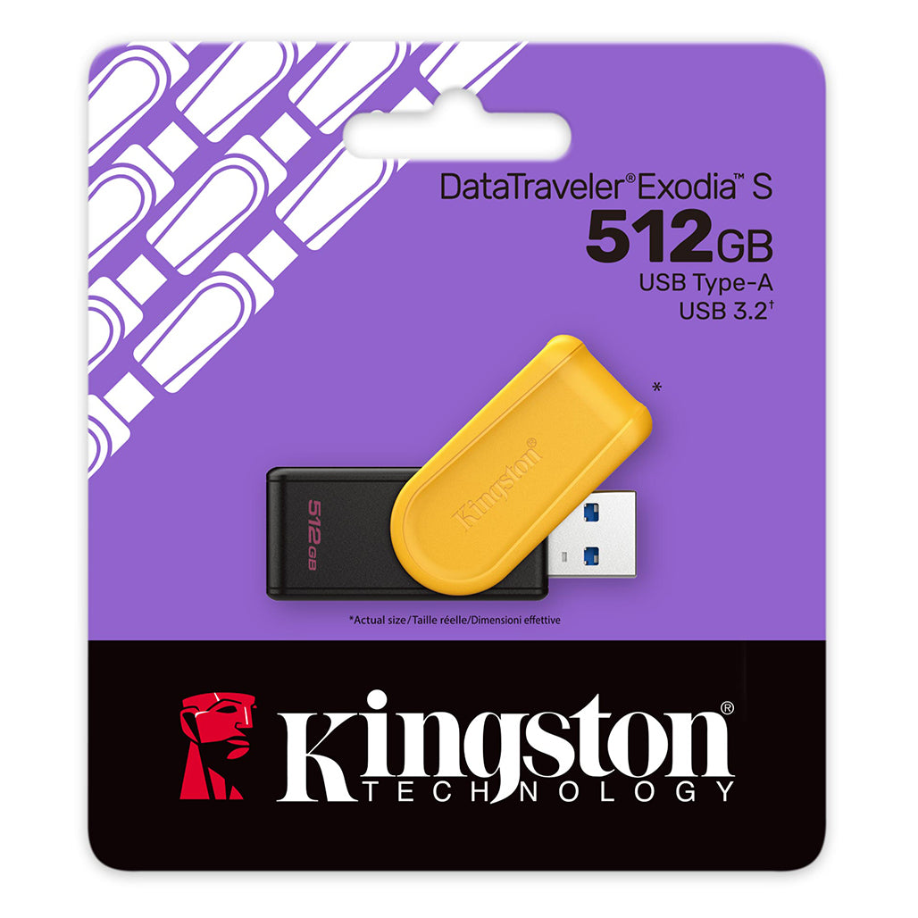 Kingston DataTraveler Exodia S USB 3.2 Gen 1 Flash Drive - DTXS