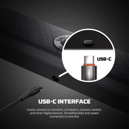 Fantech BS151 Groove Bar Pro - RGB Bluetooth Portable Gaming Speaker – 30H Battery & Stereo Sound