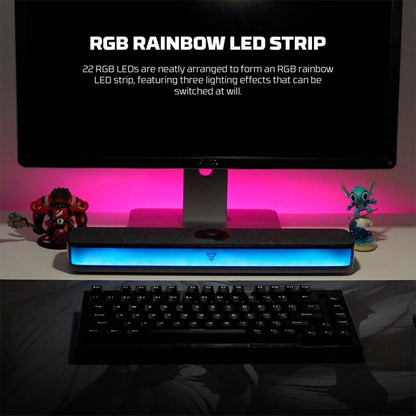 Fantech BS151 Groove Bar Pro - RGB Bluetooth Portable Gaming Speaker – 30H Battery & Stereo Sound