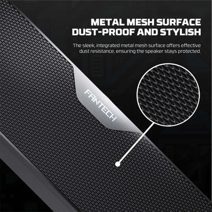 Fantech GS206 Groove Bar Lite Wired Gaming Speaker – 2.0 Stereo Sound, USB + 3.5mm Connection, 6W RMS Output