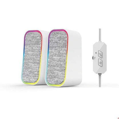 Fantech GS304 Groove Dual Mode RGB Speaker – Wired & Bluetooth 5.3 Desktop Audio