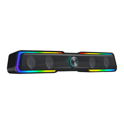Fantech GS305 Bluetooth 5.3 Soundbar Gaming Speaker – RGB Lighting & Deep Bass