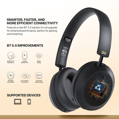Fantech WH02s GO AIR Wireless Bluetooth Headphones with ENC Microphone